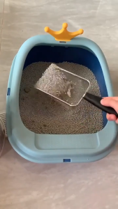 ALX MALAYSIA Stainless Steel Cat Litter Scoop Pet Cleaning Poop Scooper Pet Sand Shovel For Cat Dog Penyodok Pasir Kucing 猫砂铲