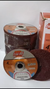 iwa Mata Gerinda Steel Poles Multifungsi 4 Inch 100x6mm Warna Abu-abu