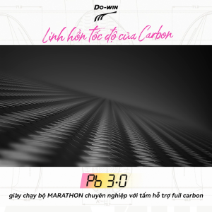 Giày chạy bộ Do-win marathon chuyên nghiệp và full carbon PB3.0 CỰC HOT