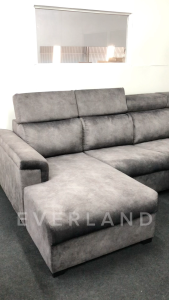 Everland 3 Seater L Shape Sofa L Sofa Living Room Sofa Ruang Tamu Sofa Condo L Sofa Bentuk L