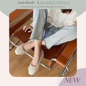 QLshop ใหม่มาก รองเท้าแบบสวมแฟชั่นผู้หญิง ใส่ทำงานหรือใส่เที่ยวก็เป๊ะ ดีเทลเรียบง่าย สวมสบาย สีสวยมาก วัสดุเป็นยาง น้ำหนักเบา ใส่ไม่เจ็บเท้า ของมันต้องตำ