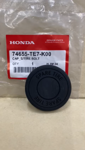 ORIGINAL HONDA BRV SPARE TIRE TYRE COVER CAP BOLT CAP BELAKANG SPARE TAYAR BAWAH LUBANG PENUTUP 74655-TE7-K00