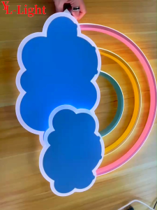 โคมไฟห้องเด็กเมฆนอร์ดิกโคมไฟเพดานสร้างสรรค์ที่ทันสมัย LED ห้องนอนใหม่โคมไฟตกแต่งที่เรียบง่าย 14