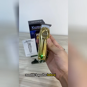 Mesin Cukur Rambut KEMEI KM-679 & Alat Cukur Jenggot Kumis Elektrik