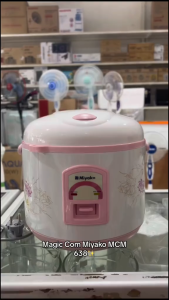 Miyako Rice Cooker / Magic Com 1.8 Liter 3 in 1 - MCM638 - FREE ONGKIR Jabodetabek