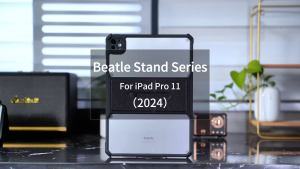 Xundd Beatle Holder Clear Shock Proof Anti-Impact Case with Stand for Apple iPad Pro 11 2020 / iPad Pro 11 2021 / iPad Pro 12.9 2020 / Pro 12.9 2021