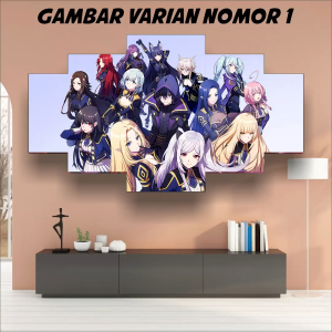 Hiasan Dinding Anime The Eminence in Shadow Kage no Jitsuryokusha ni Naritakute Print Ultra HD 4K