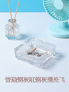 Disposable Ash Tray Gel Compound Eliminates Smell and Mess