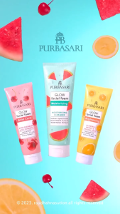 PURBASARI Glow Facial Foam 100gr - Brightening | Acne Care | Moisturizing - Pembersih Wajah