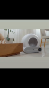 พื้นที่ขนาดใหญ่พิเศษห้องน้ําแมวอัตโนมัติสามารถเก็บอุจจาระได้โดยอัตโนมัติตามการขับถ่ายของแมว 99.8%อัตราการกำจัดแบคทีเรีย แอพเชื่อมต่ออัจฉริยะ กระบะทรายแมวขนาดใหญ่ แพนโด้ ห้องน้ำเเมวแบบอัตโนมัติ Automatic Cat litter box