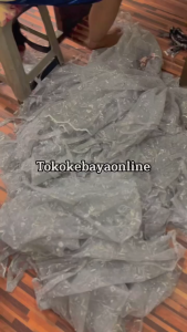 Setalan baju outer Kondangan Brokat seragam Bridesmaid Terbaru outer mix rok plisket batik 2024
