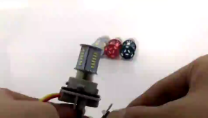 Lampu LED Stop Rem 30 Mata Strobo Bayonet Kedip Flash DC 12v Running