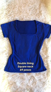 TERBARU Squareneck Top Double Layer 1561: Desain Trendy & Kenyamanan