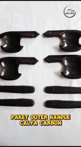 Paket Outer Door Cover Handle Calya 2016-2023 Glossy Carbon
