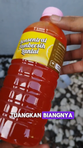 Orchid Care Biang Sabun Cairan Pel Pembersih Lantai 500 ml Jadi 5 Liter