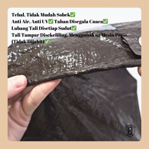 TERPAL A2 UK 3X5 4X4  / TERPAL PLASTIK / TERPAL A2