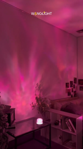 Loa đèn Bluetooth hiệu ứng gợn sóng nước trang trí phòng ngủ phòng khách bàn làm việc tạo không gian lãng mạn