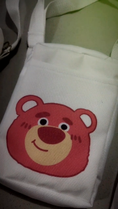 Tas Selempang Grogi - Slingbag Canvas Lucu Korean Style Floryqueen | Devva.id