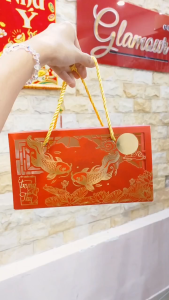 SET 5 Hộp Trung Thu 2 Bánh Cao Cấp – Hộp Cá Chép Mẫu Độc Quyền Đựng Bánh 150-250g