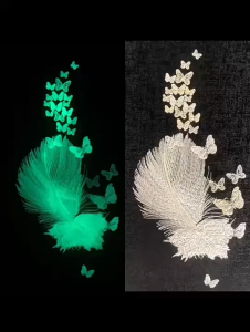 Benang Bordir Menyala Polyester Glow In The Dark Menyala