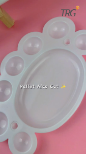 TRG Palet Tempat Alas Lukis Cat Air Akrilik Poster PLT-212 - Watercolor Acrylic Paint Palette TRG
