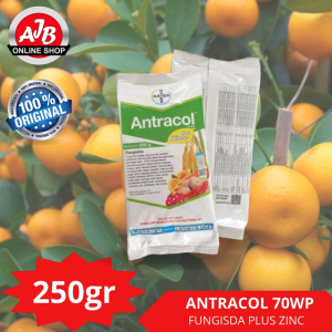 ANTRACOL 70 WP PLUS ZINC FUNGISIDA ORIGINAL KEMASAN PABRIK 250 GRAM