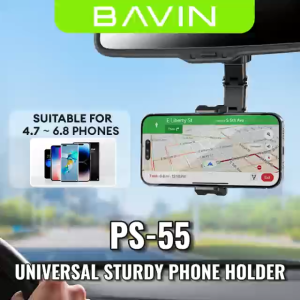 BAVIN PS55 360° Degree Rotation Compatible Universal Sturdy Phone Holder for Bedrooms / Kitchens / Desks and Cars