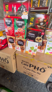 Cà phê đen/Cà phê sữa G7 - Cà phê Trung Nguyên dạng hộp (15 - 21 gói x 16g)