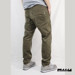 กางเกงขายาวลูกฟูกยืด NO.670 Conduroy Pants วินเทจสไตล์ | US101