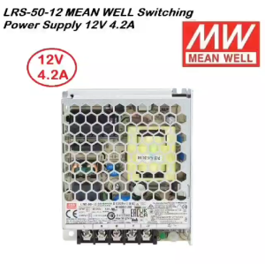 MEANWELL LRS-50-12 Switching Power Supply 50.4W 12V 4.2A MEAN WELL LRS50-12