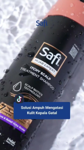 SAFI HAIR EXPERT SHAMPOO WANITA BERHIJAB