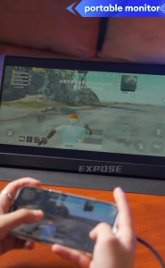 Monitor Portable 15.6 Inch 1920*1080p / Gaming Monitor untuk Switch XBOX PS4 Phone Laptop