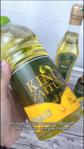 KING Pomace Minyak Zaitun Olive Oil Untuk Memasak 1 Liter