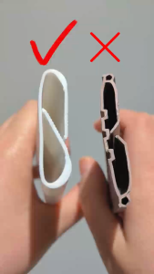 Door Bottom Sealing Gap PVC Washable Insert Sound Insulation Windproof Self-adhesive 96cm Door Seam Sealing Strip