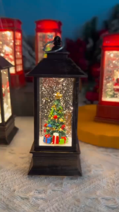 Giáng sinh Đèn gió Đèn pha lê Đèn ông già Noel Trang trí tiệc Giáng sinh Đồ trang trí Giáng sinh Quà tặng Giáng sinh