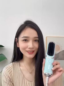 Sisir pelurus rambut portabel mini nirkabel sisir pengeriting dan pelurus tidak merusak rambut sisir pelurus pengisi daya USB sisir/catok sisir catok/sisir listrik catokan rambut lurus keriting 2 in 1 /sisir listrik