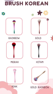 Vixday - Kuas01 Large Powder Brush / Brush Make Up / Kuas Makeup