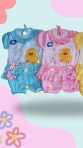 Dress Baju Bayi Perempuan Planet Kidz Motif Duck - Planet Kids (Planet Kid)