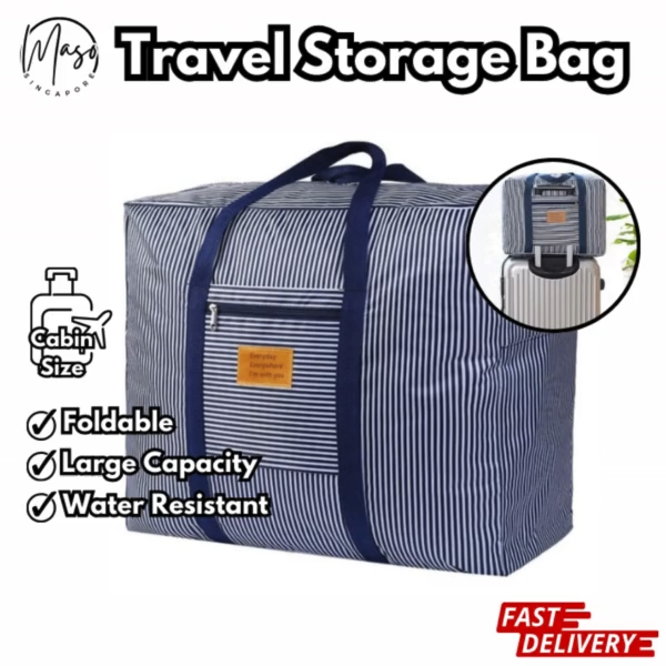 Foldable Travel Storage Bag Duffel Bag Water-Resistant Fabric