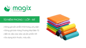 MT2S - 28x42 cm - 100 túi nilon đóng hàng niêm phong túi gói hàng túi niêm phong - Xám