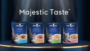 Delizios Adoree Kitten Adult Chicken Tuna Whole Loin Gravy Cat Pouch Wet Food 70G