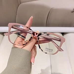 FNCXGE ผู้ชาย สไตล์วินเทจ กรองแสงคอม ป้องกันรังสี แว่นตา ผู้หญิง แฟชั่น ป้องกันแสงสีฟ้า แว่นตากรองแสง สำหรับบุรุษและสตรี