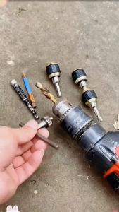 Adaptor Bor Hexagonal Shank Mata Bor Quick Change 6.35mm Sambungan Mata Bor Pengganti Cepat