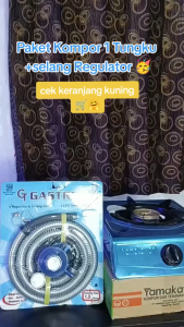Kompor Gas 1 Tungku Yamakwa Stainless PE 3