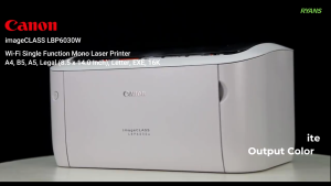 Canon imageCLASS LBP6030W A4 WI-FI Monochrome Laser Printer – High Speed Print & Home Office Use