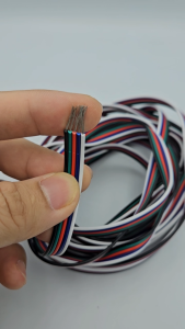 Dây điện nối LED 5P RGBW 5050 - Chất lượng cao 22AWG 5 Pin - Giải pháp hoàn hảo cho đèn LED