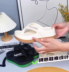 DBPLO SHOES 2025 New Summer for Women Slippers Fashion Flip Flops Non-slip Beach Shoes