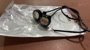 Lampu Mata Elang Model RGB 9 LED 9 Titik Mata Universal