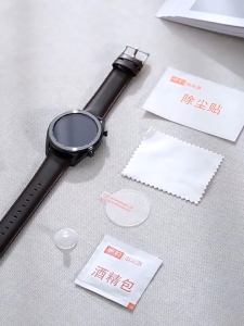 แบบสูญญากาศ สำหรับ Samsung Galaxy Watch Ultra 2025 ฟิล์ม galaxy Watch 8/8 Classic/7/6/6 Classic/5/5 Pro/4/4 Classic/3 40mm 44mm 45mm 43mm 47mm 42/46mm 41/45mm ฟิล์มกันรอย Galaxy Watch8 Classic กระจกนิรภัย เต็มจอ tempered  glass