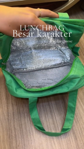 GROSIRAN OMYGOOSE LUNCH BAG TAS BEKAL MAKANAN / LUNCH BOX ALUMUNIUM FOIL / TAS BEKAL ANAK / LCB 034